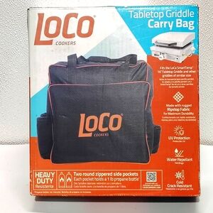 Black Tabletop Griddle Carry Bag
